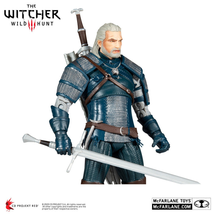 Geralt Of Rivia Viper Armour Teal Action Figure
