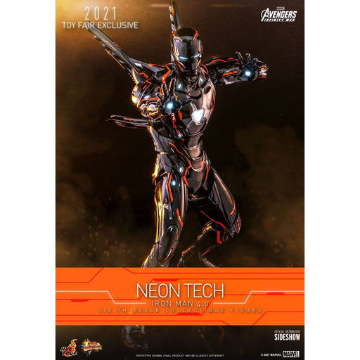Hot Toys Iron Man Neon Tech 4.0 2021 Toy Fair Exclusive 1/6
