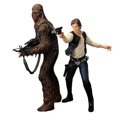 Kotobukiya Star Wars Han Solo and Chewbacca