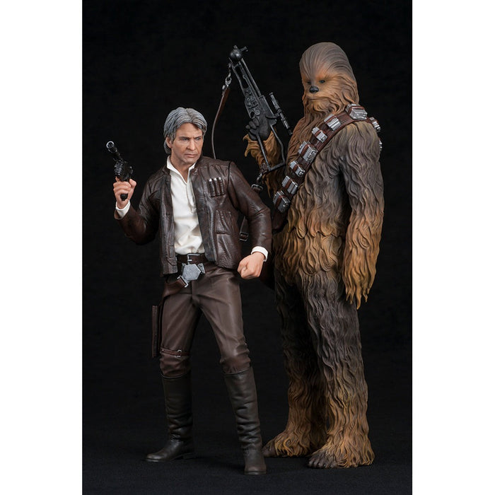 Kotobukiya The Force Awakens Han Solo & Chewbacca