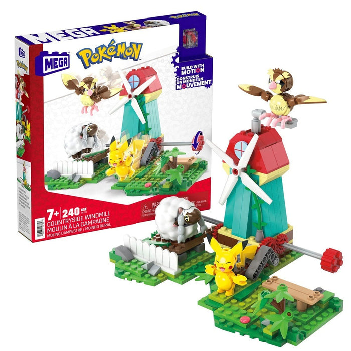 Pokémon Countryside Windmill Building Set