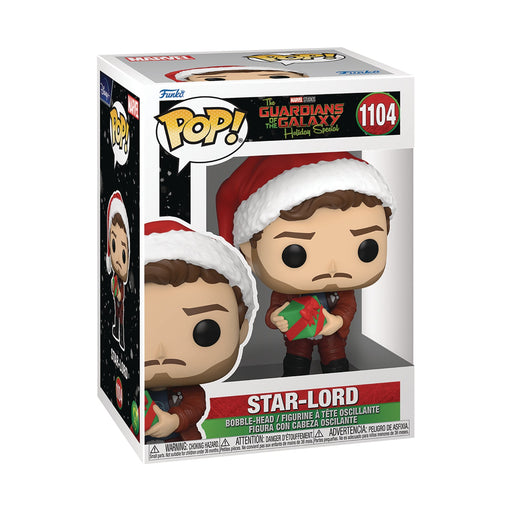 Pop! Marvel Guardians of the Galaxy Holiday Star-Lord Vinyl Figure