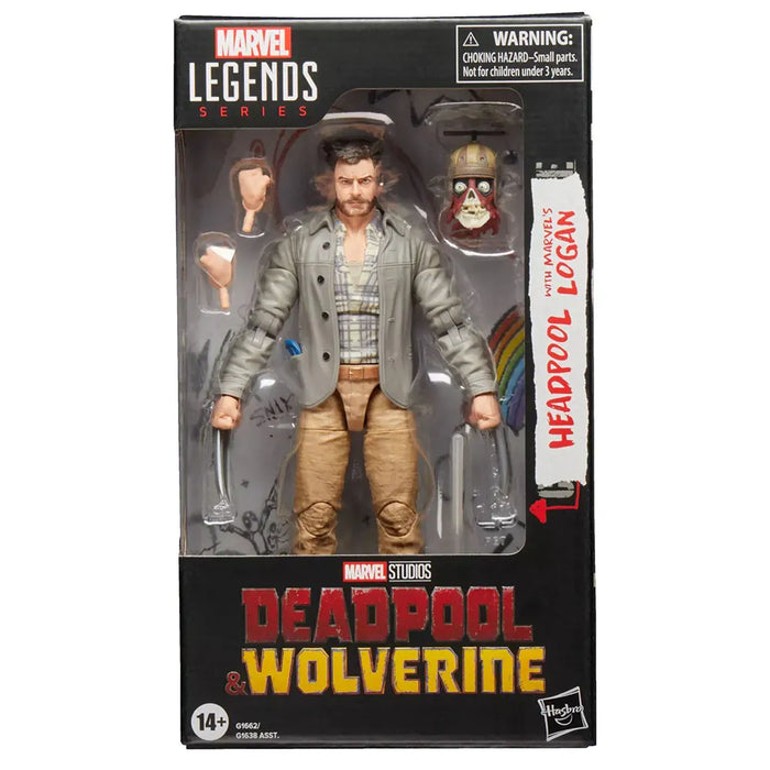 Deadpool & Wolverine: Marvel Legends Action Figure: Headpool With Logan