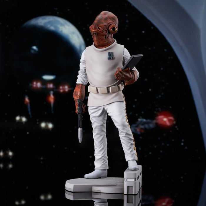 Diamond Select Toys Gentle Giant Star Wars Return of the Jedi Milestones Admiral Ackbar 1:6 Scale Statue