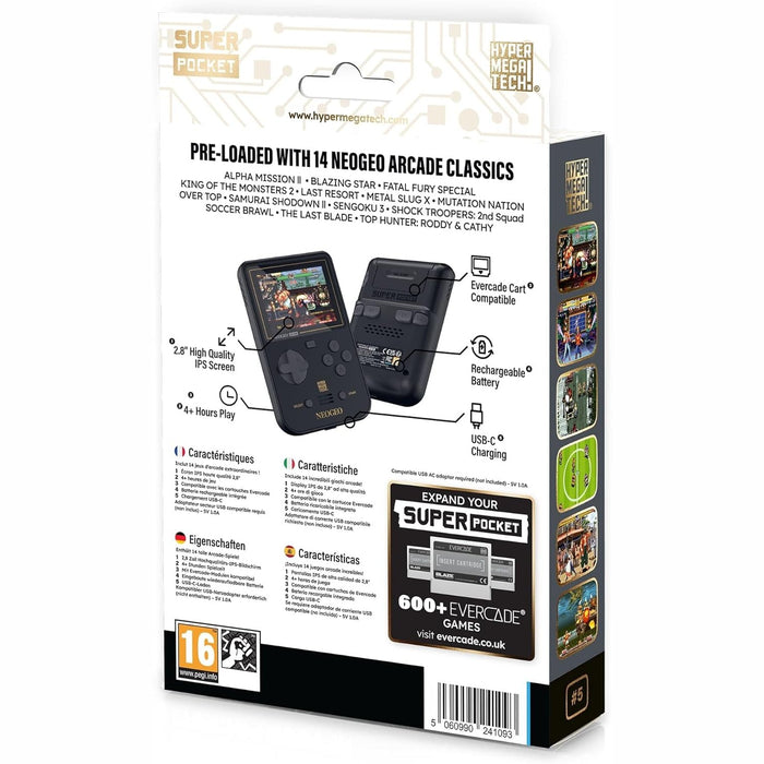 Hyper Mega Tech Super Pocket Neo Geo Edition