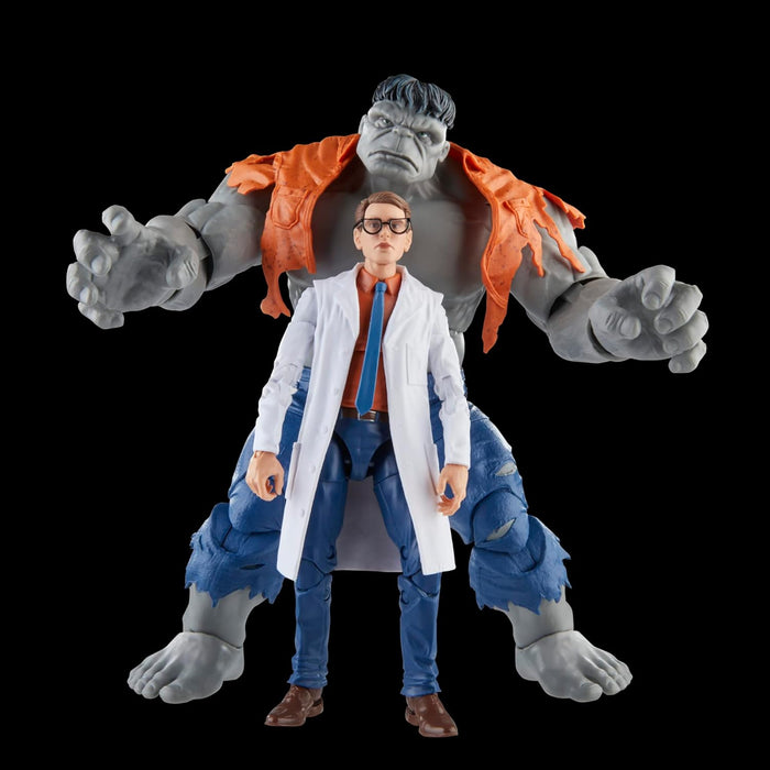 Marvel Legends Gray Hulk and Dr. Bruce Banner Avengers 60th Anniversary Collection