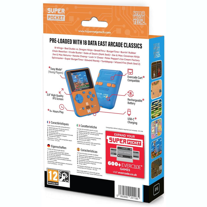 Hyper Mega Tech Super Pocket Data East Edition