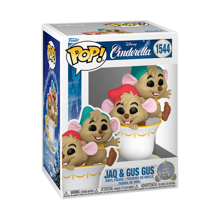 Pop Disney Cinderellas 75th Jaq & Gus In A Cup