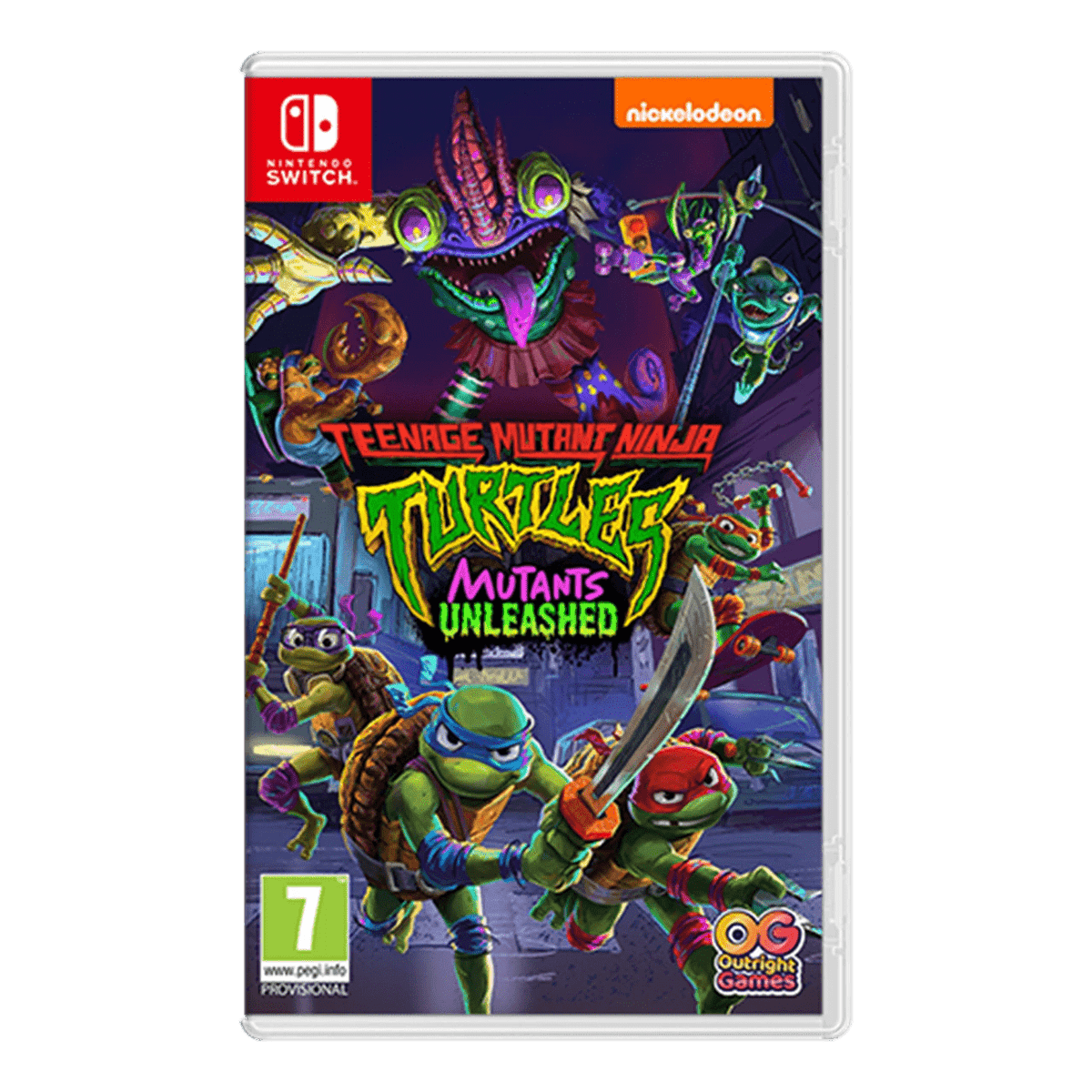 Teenage Mutant Ninja Turtles Mutants Unleashed - Nintendo Switch ...