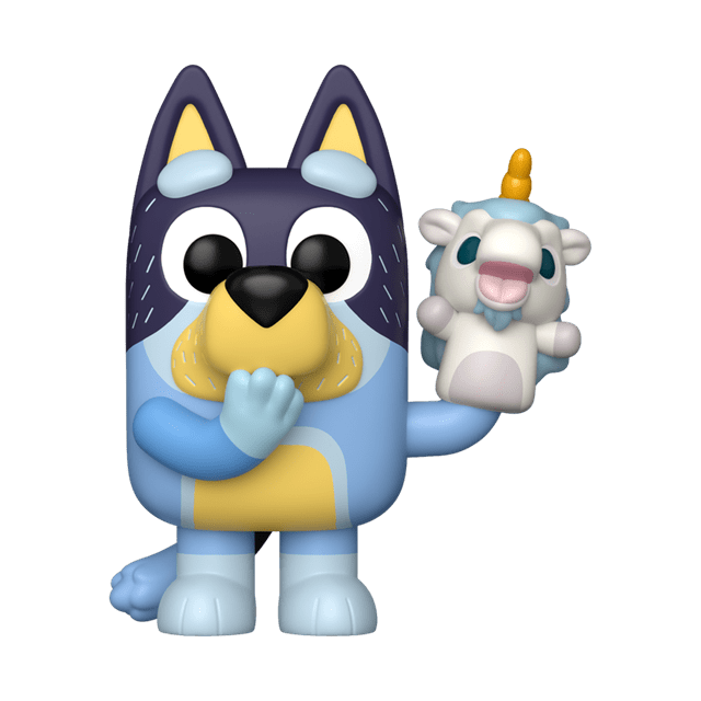 Bluey Bandit With Unicorse Pop! Vinyl Figure
