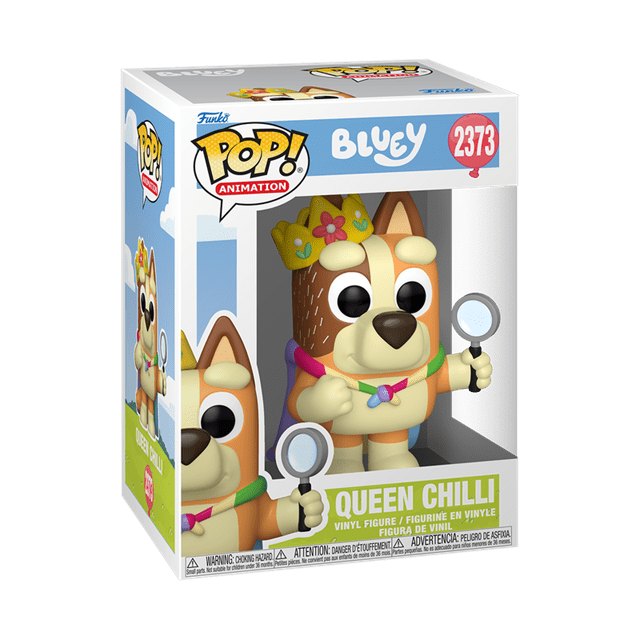 Bluey Queen Chilli Pop! Vinyl Figure