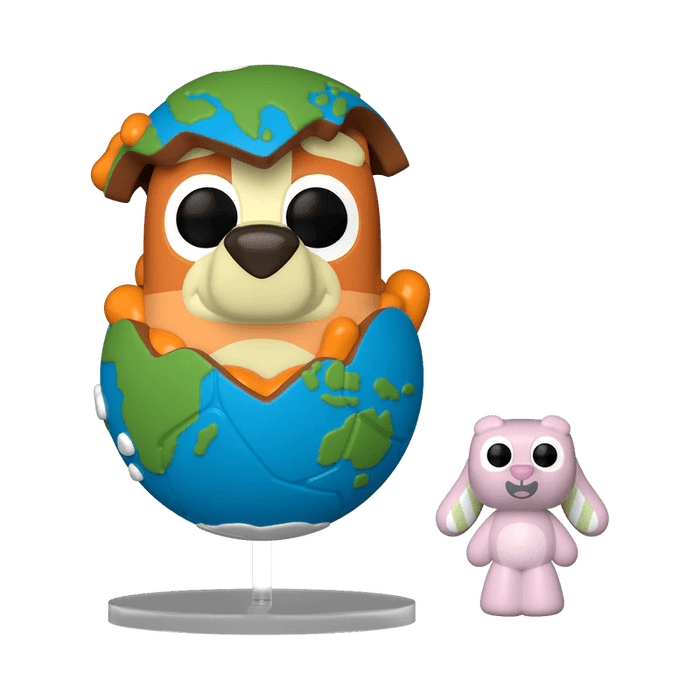 Bluey Sleepytime Bingo With Floppy Bunny Pop! Vinyl Figure