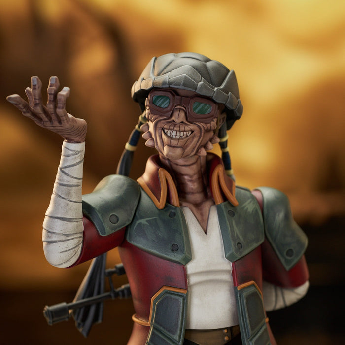 Diamond Select Toys Gentle Giant Star Wars Hondo Ohnaka 1:7 Scale Mini-Bust