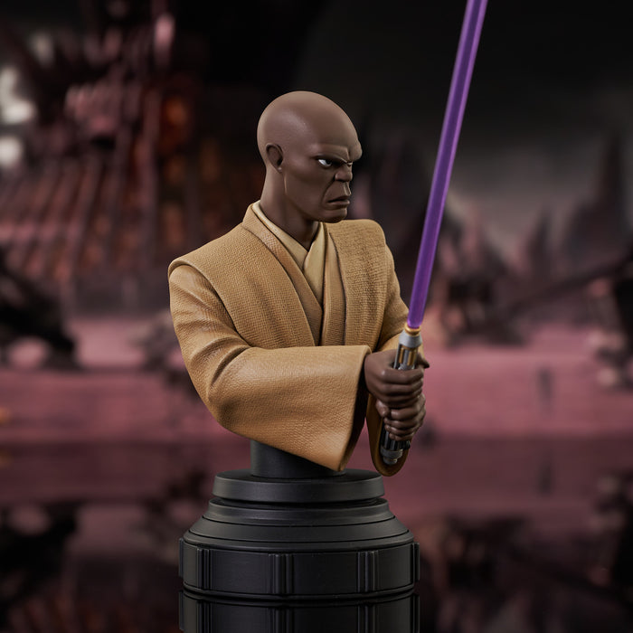 Diamond Select Toys Gentle Giant Star Wars Mace Windu 1/7 Scale Mini-Bust
