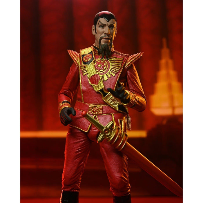 Figura De Acción Flash Gordon Final Battle De NECA - 18 Cm, Coleccionable, Ideal Para Regalo