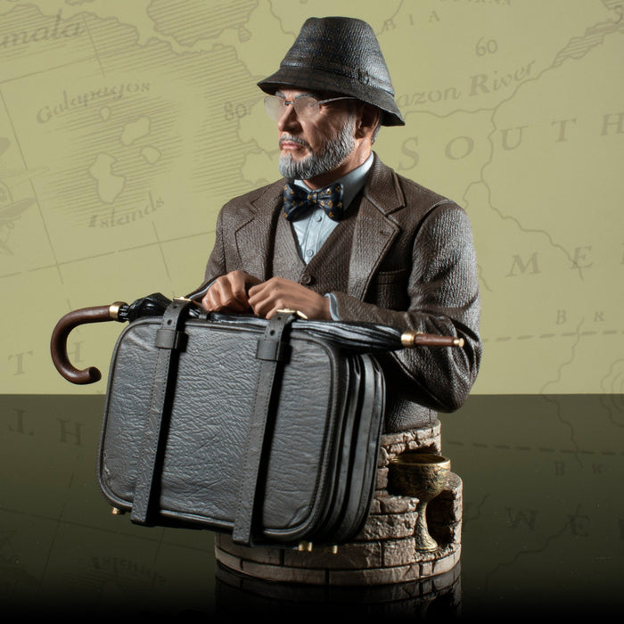 Diamond Select Toys Gentle Giant Indiana Jones Dr. Henry Jones 1:6 Scale Mini-Bust