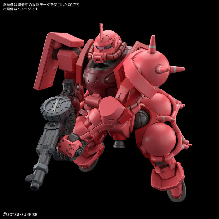 Mobile Suit Gundam GQuuuuuuX: HG Char's Zaku (GQ) (Pre-Order Arrival Date subject to change)
