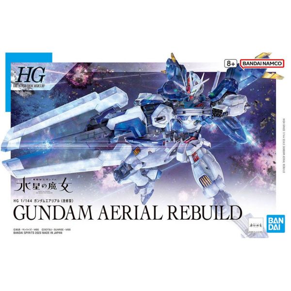 Mobile Suit Gundam: The Witch From Mercury HG Gundam Aerial Rebuild