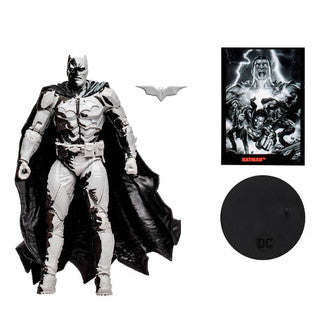 Mcfarlane Toys DC Direct Batman - Black Adam Comic Page Punchers Figure (Line Art Variant)