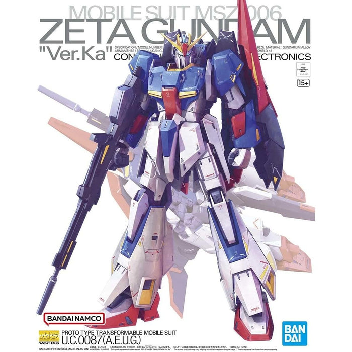 Mobile Suit Zeta Gundam: MG 1/100 Zeta Gundam Ver.Ka