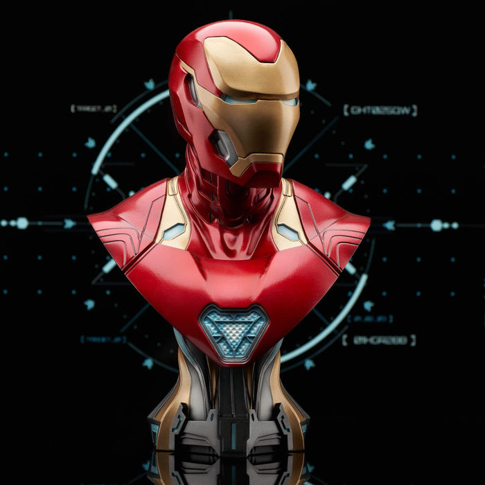 Diamond Select Toys Gentle Giant Legends In 3D Avengers Infinity War Iron Man MK50 1/2 Scale Bust