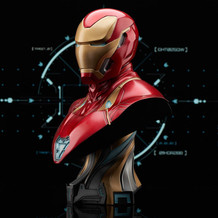Diamond Select Toys Gentle Giant Legends In 3D Avengers Infinity War Iron Man MK50 1/2 Scale Bust
