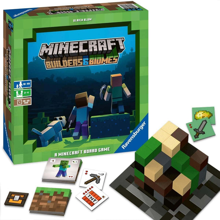 Ravensburger Minecraft Builders & Biomes The Board Game