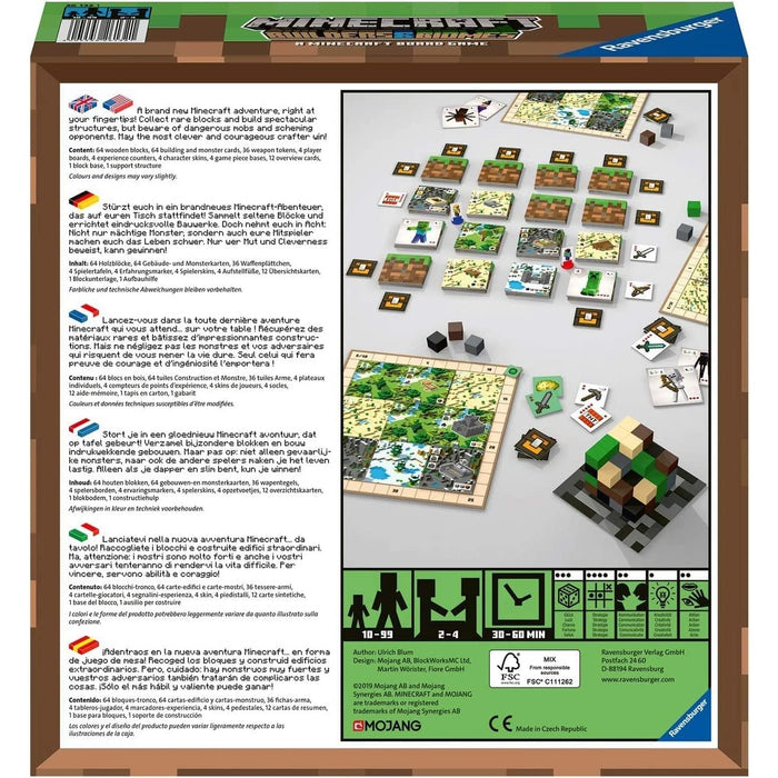 Ravensburger Minecraft Builders & Biomes The Board Game