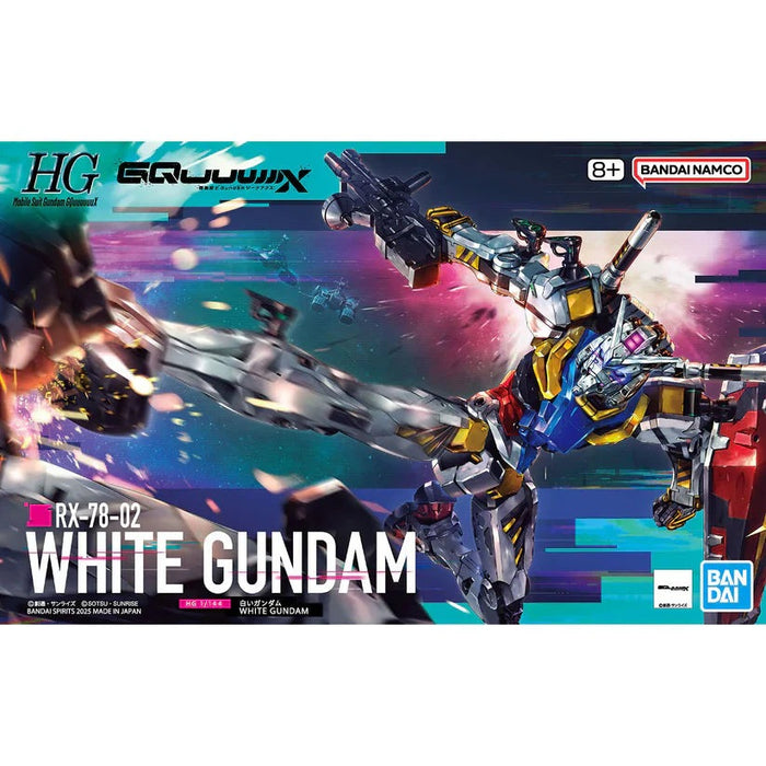 Mobile Suit Gundam: GQuuuuuuX: HG 1/144 White Gundam