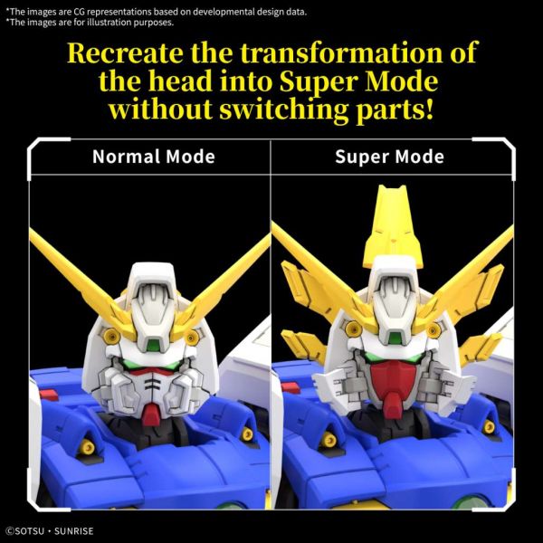 Moblie Fighter G Gundam: RG 1/144 Shining Gundam (Pre-Order Arrival date subject to change)