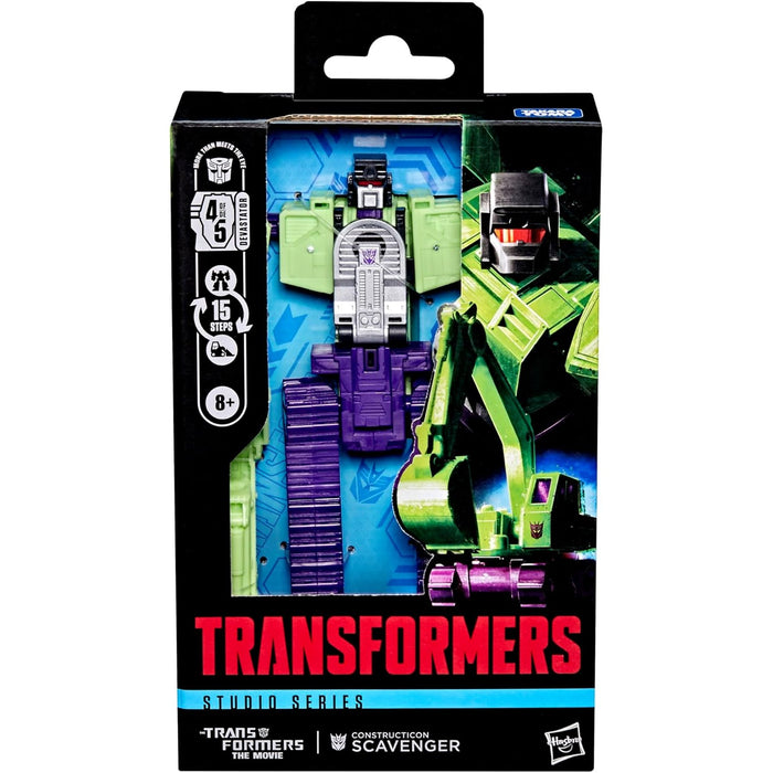 Transformers Studio Series 86 Deluxe Class Constructicon Scavenger