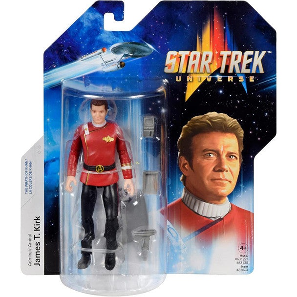 Star Trek Universe - 5 Inch Admiral James T. Kirk - The Wrath of Khan