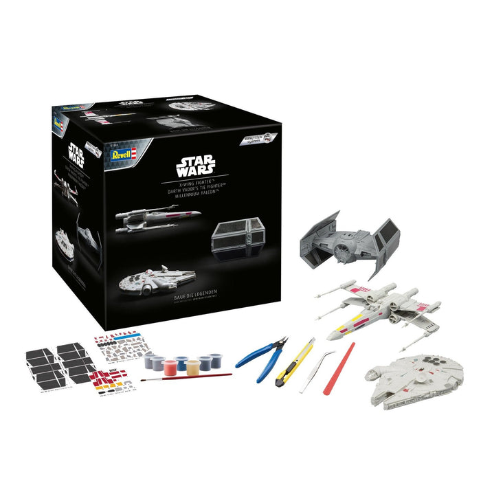 Revell Star Wars Easy-click System Advent Calender (X-wing, Darth Vader's TIE Fighter & Millennium Falcon)