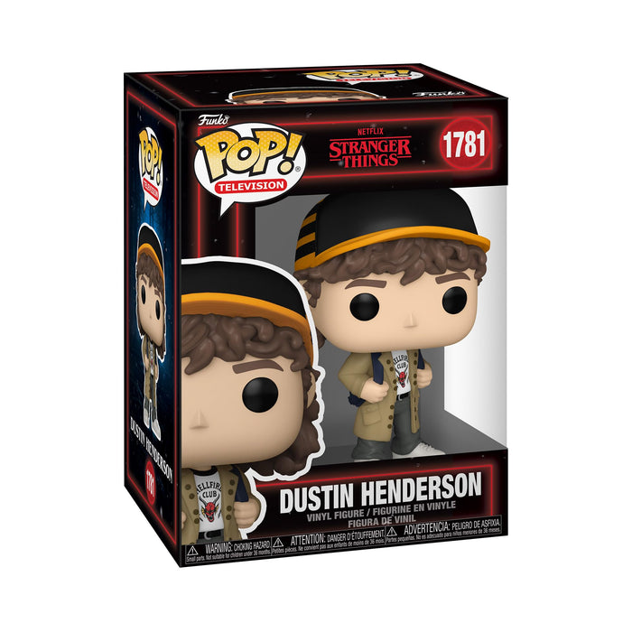 Stranger Things Season 5 Dustin Henderson Funko Pop! Vinyl Figure