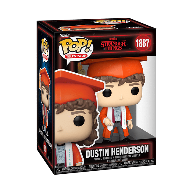 Stranger Things Season 5 Dustin Henderson (Graduation) Funko Pop! Vinyl Figure