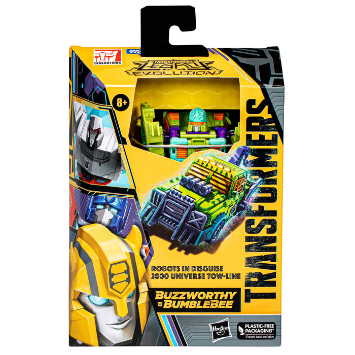 Transformers Legacy Evolution Buzzworthy Bumblebee: Robots In Disguise 2000 Universe Towline