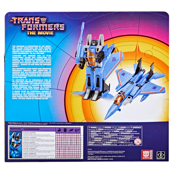 Transformers Retro Reissue - The Transformers: The Movie Decepticon Thundercracker