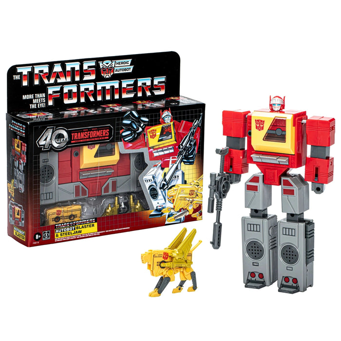 Transformers Retro 40th Anniversary Autobot Blaster and Steeljaw