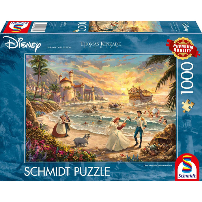 Thomas Kinkade The Little Mermaid 'Celebration Of Love' Puzzle