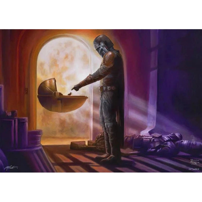 Thomas Kinkade The Mandalorian 'Turning Point' Puzzle