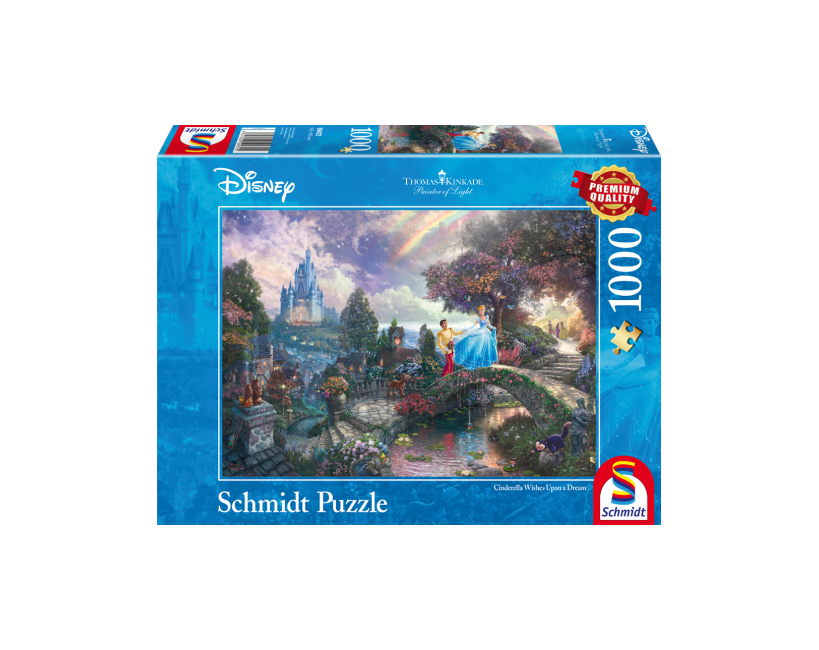 Thomas Kinkade 'Cinderella Wishes Upon A Dream' Puzzle