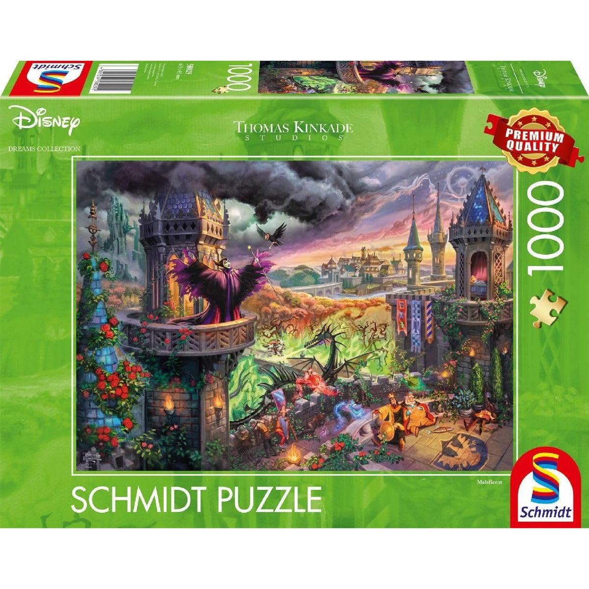 Thomas Kinkade 'Maleficent' Puzzle — Gobsmack Comics