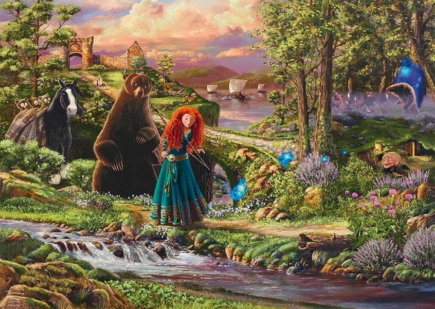 Thomas Kinkade 'Brave' Puzzle