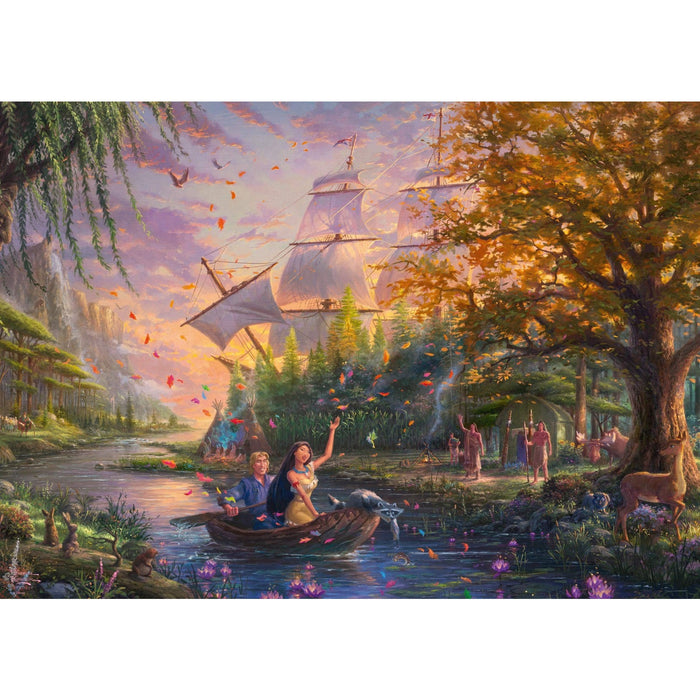 Thomas Kinkade 'Pocahontas' Puzzle