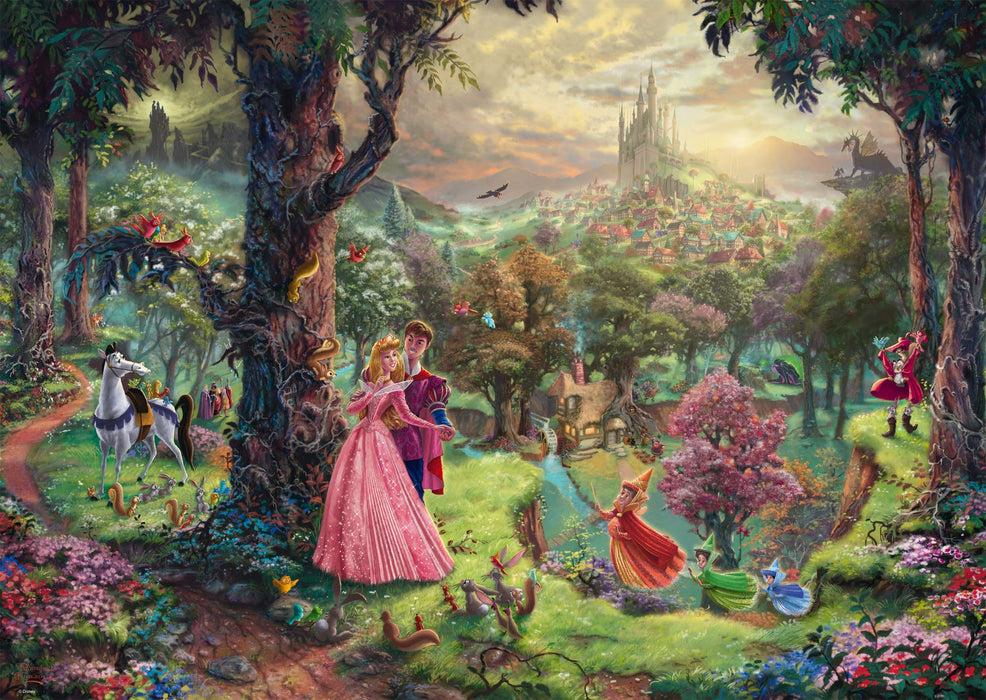 Thomas Kinkade 'Sleeping Beauty' Puzzle