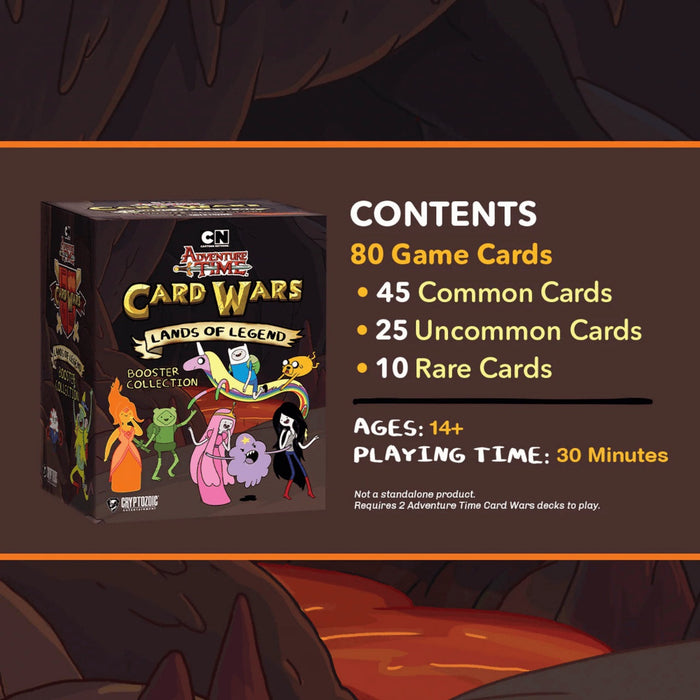 Adventure Time Card Wars Lands of Legend Booster Collection