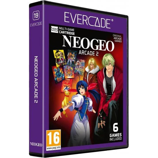 Evercade NeoGeo Arcade 2