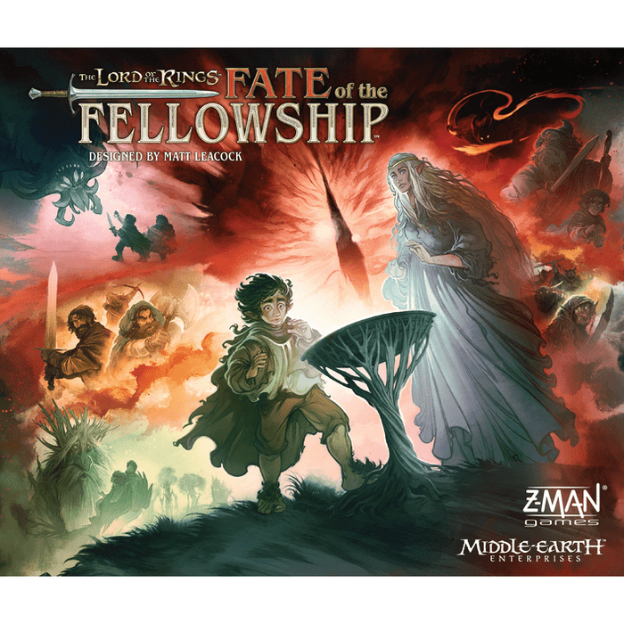 The Lord of the Rings Fate of the Fellowship Board Game