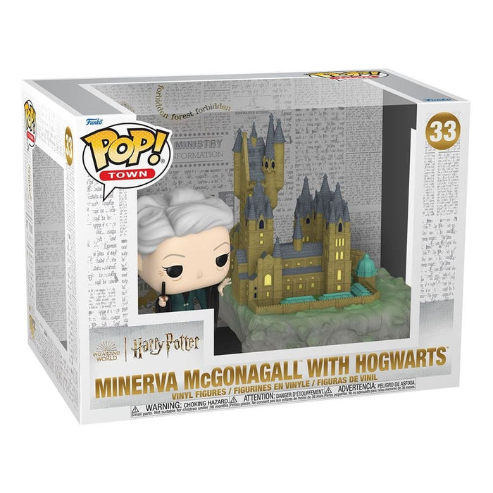 Minerva McGonagall with Hogwarts Funko Pop