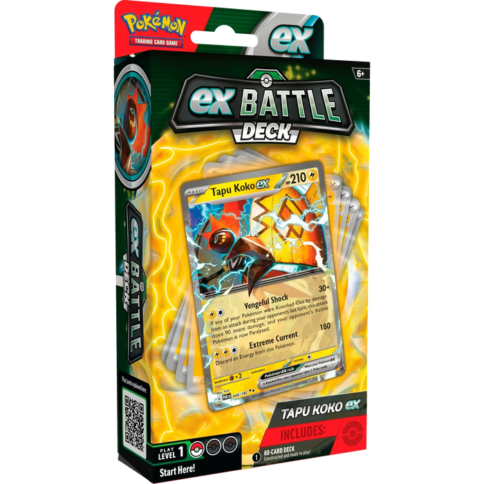 Pokemon EX Battle Deck Tapu Koko